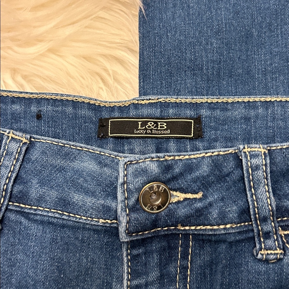 L&B Lucky & Blessed Denim Boot-cut Jeans - Picture 7 of 11